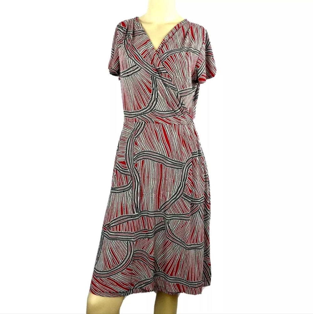 212 Collection faux wrap dress Womens size Small